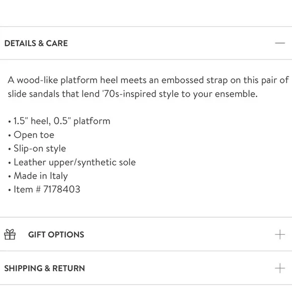 Vince Camuto Trendan Platform Slide Sandal - Picture 7 of 7